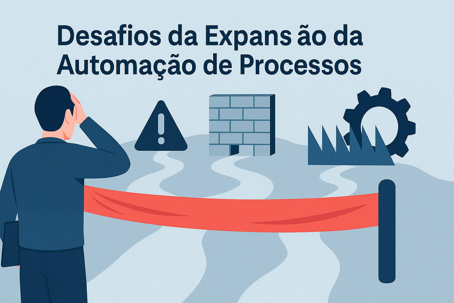 ilustração "Novos desafios para quem quer expandir a automação"